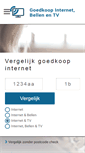 Mobile Screenshot of goedkoop-internet-bellen-tv.nl